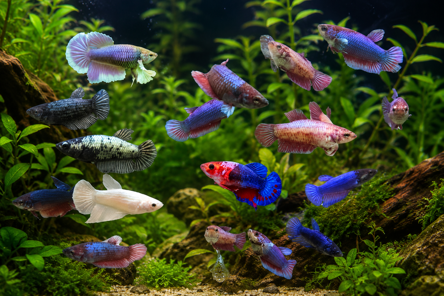 Betta halfmoon female