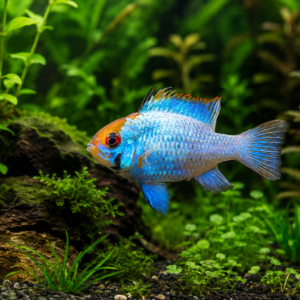 Powder blue Ramirezi